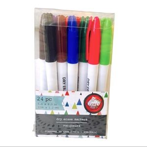 24Pc Dry Erase Markers Boxed Set NWT